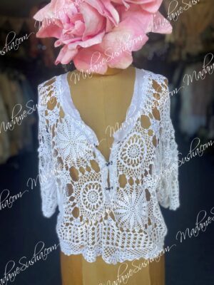 Little crochet overtop